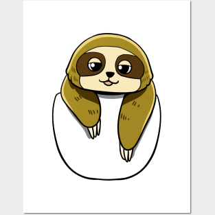 Sloth Pocket Posters and Art